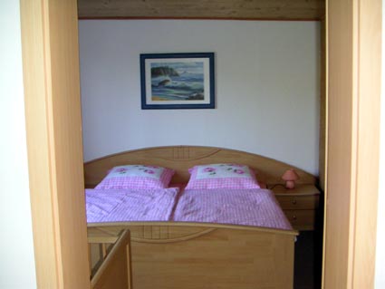 Schlafzimmer 1 im Ferienhaus 